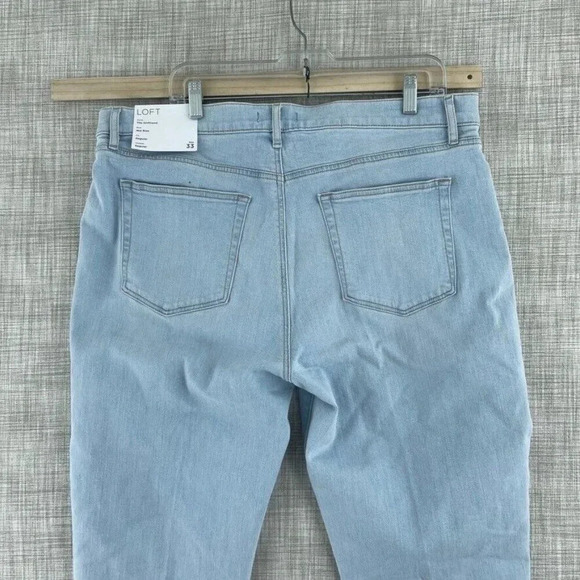 Loft Girlfriend Jeans Womens 33 NWT 3821 - Picture 5 of 14